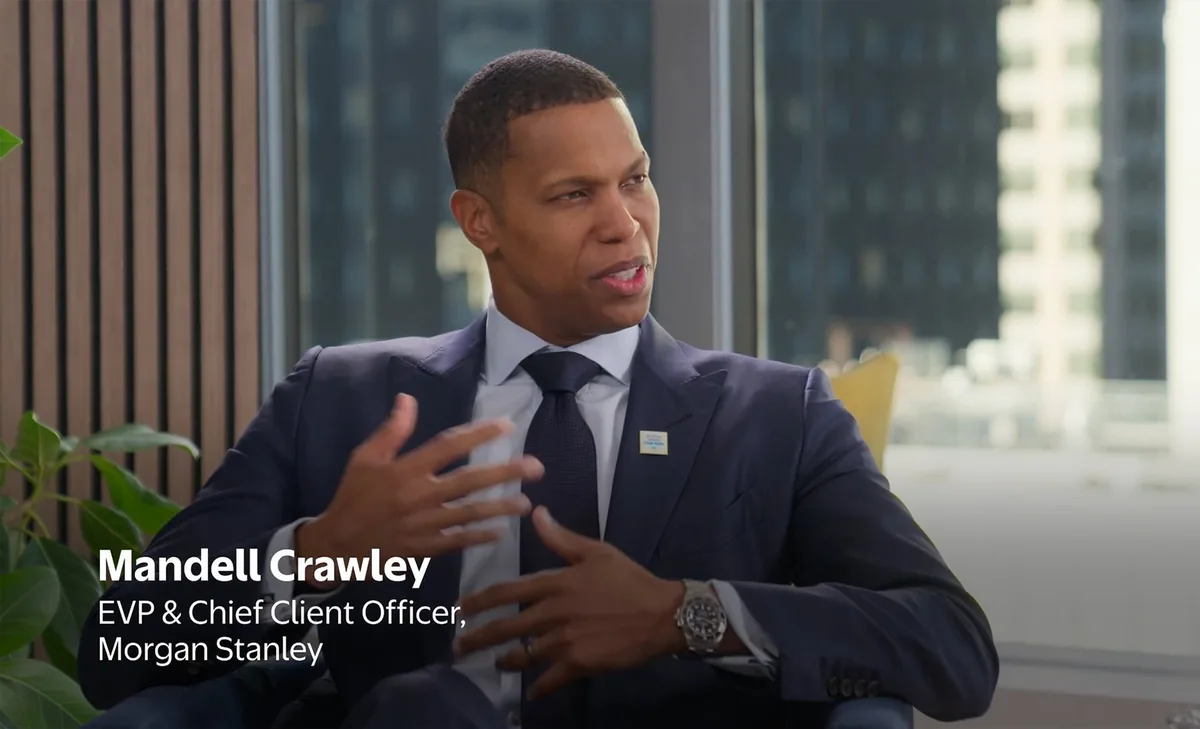 Mandell Crawley in an episode of Fourward Thinking